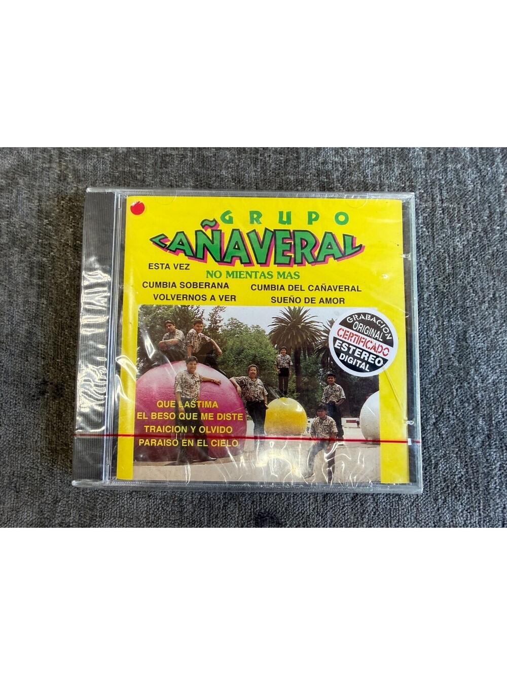 Grupo Cañaveral No Mientas Mas CD 2002 DIMSA Orfeon Mexican Cumbia SELLADO